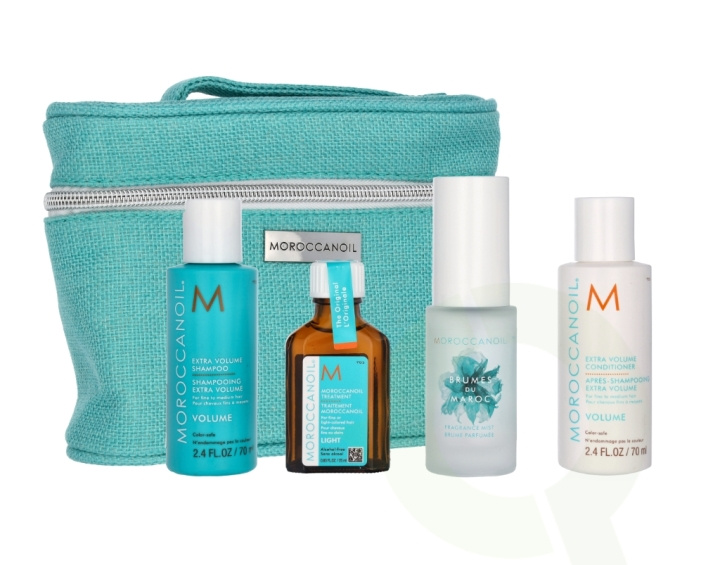 Moroccanoil Mini Travel Hydration Set 240 ml Shampoo 70ml/Conditioner 70ml/Mask 75ml/Treatment 25ml in the group BEAUTY & HEALTH / Gift sets / Gift sets for him at TP E-commerce Nordic AB (C66228)