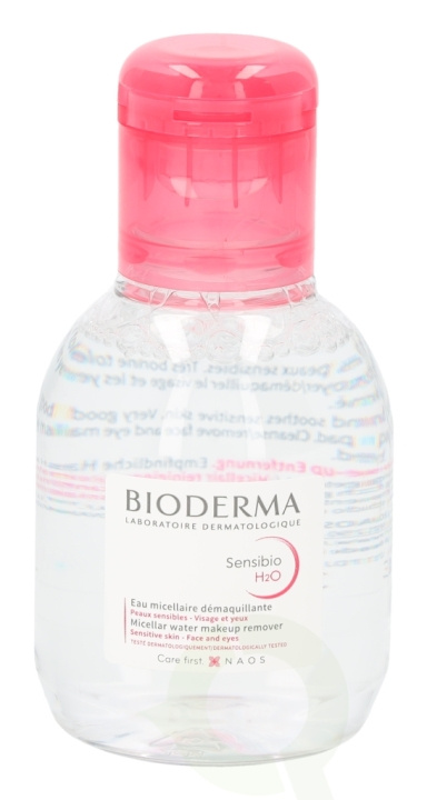 Bioderma Sensibio H2O Make-Up Removing Miceller Solution 100 ml Sensitive Skin/Travel Size in the group BEAUTY & HEALTH / Skin care / Face / Cleaning at TP E-commerce Nordic AB (C66245)