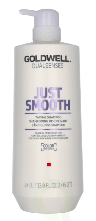 Goldwell Dualsenses Just Smooth Taming Shampoo 1000 ml in the group BEAUTY & HEALTH / Hair & Styling / Hair care / Schampoo at TP E-commerce Nordic AB (C66259)