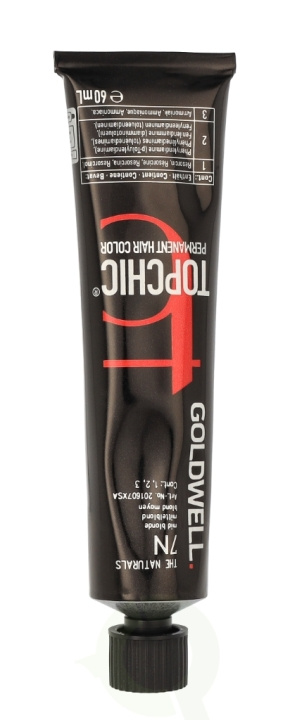 Goldwell Topchic Tube 60 ml 7N in the group BEAUTY & HEALTH / Hair & Styling / Hair care / Hair Dye / Hair Dye & Color bombs at TP E-commerce Nordic AB (C66269)