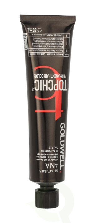 Goldwell Topchic Tube 60 ml 4Na in the group BEAUTY & HEALTH / Hair & Styling / Hair care / Hair Dye / Hair Dye & Color bombs at TP E-commerce Nordic AB (C66271)