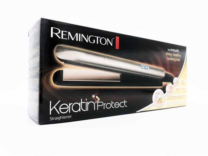 Remington Hair Straightener S8540 Keratin Protect in the group BEAUTY & HEALTH / Hair & Styling / Styling Tools / Straighteners at TP E-commerce Nordic AB (C66373)