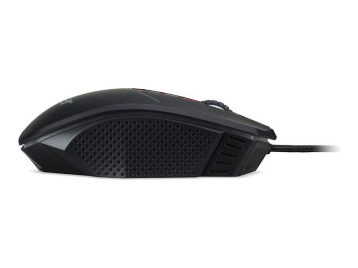 Acer Nitro Mouse (NMW120) Optiskt kablage Svart Röd in the group COMPUTERS & PERIPHERALS / Mice & Keyboards / Mice / Corded at TP E-commerce Nordic AB (C66406)