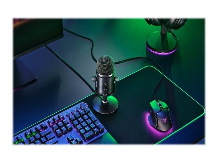 Razer Seiren V2 Pro Microphone Black in the group COMPUTERS & PERIPHERALS / Computer accessories / Microphones at TP E-commerce Nordic AB (C66417)