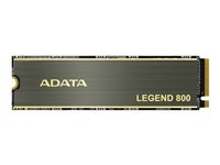 ADATA Technology Legend Solid State-drive 800 1000GB M.2 PCI Express 4.0 x4 (NVMe) in the group COMPUTERS & PERIPHERALS / Computer components / Harddrives / SSD at TP E-commerce Nordic AB (C66429)