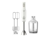 Philips Daily Collection ProMix HR2546 Hand blender Turbo Function White in the group HOME, HOUSEHOLD & GARDEN / Household appliances / Food processor & Kitchen appliances / Hand blenders at TP E-commerce Nordic AB (C66449)