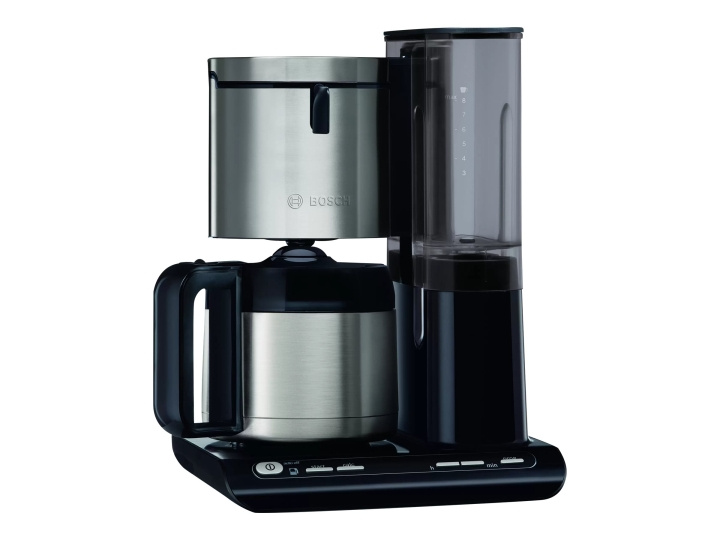 Bosch Styline TKA8A683 Kaffemaskin Svart in the group HOME, HOUSEHOLD & GARDEN / Household appliances / Coffee makers and accessories / Drip coffee makers at TP E-commerce Nordic AB (C66603)