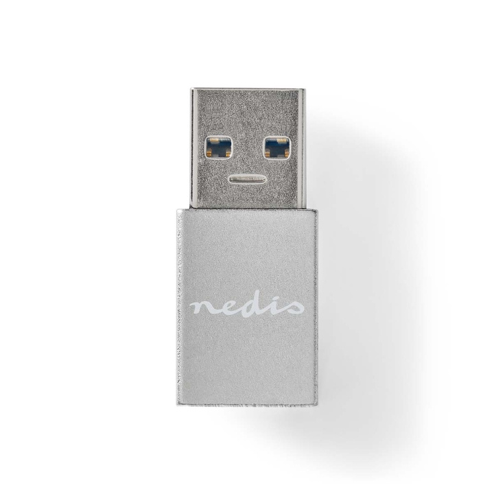 Nedis USB Adapter | USB 3.2 Gen 1 | USB-A Male | USB-C™ Female | 5 Gbps | Nickel Plated | Black | Box in the group COMPUTERS & PERIPHERALS / Computer cables / USB / USB-A / Adapters at TP E-commerce Nordic AB (C66649)