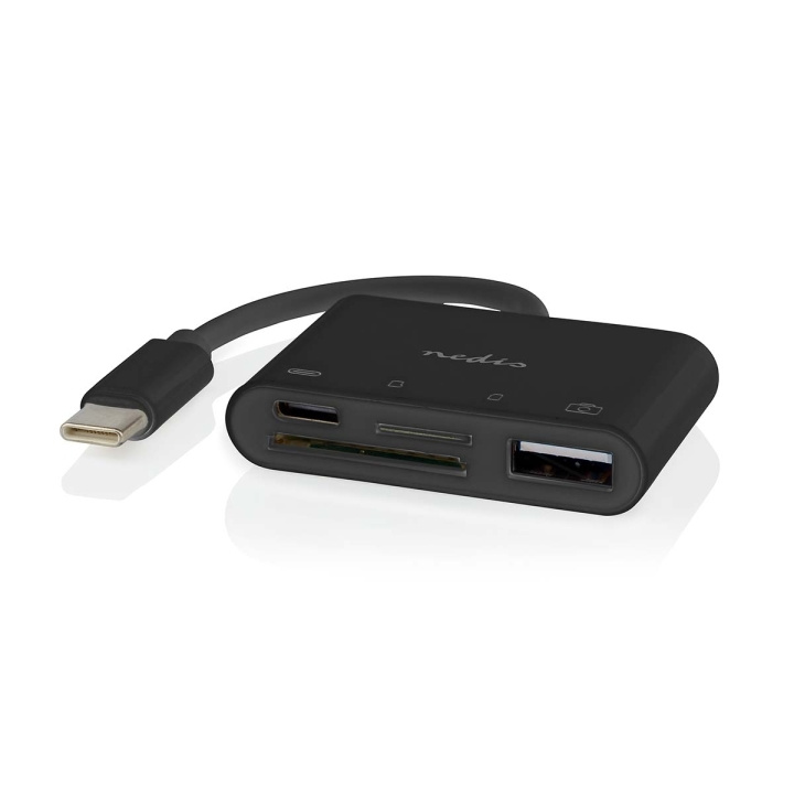 Nedis USB Hub | 1x USB-C™ | 1x USB A / 1x USB-C™ | 4 port(s) | USB 2.0 | USB Powered | SD & MicroSD in the group SMARTPHONE & TABLETS / Chargers & Cables / Adapters at TP E-commerce Nordic AB (C66656)