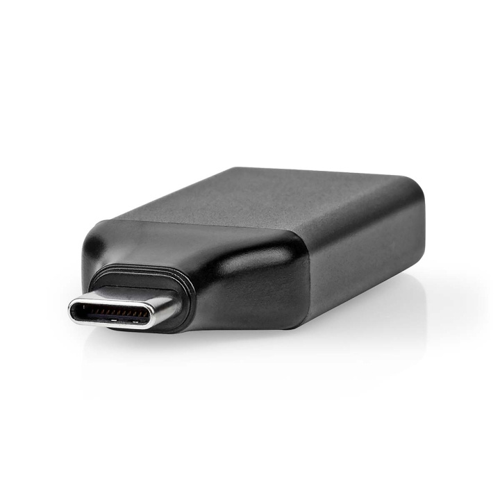 Nedis USB-C™ Adapter | USB 3.2 Gen 1 | USB-C™ Male | HDMI™ Output | 4K@60Hz | Round | Nickel Plated | Black / Grey | Box in the group SMARTPHONE & TABLETS / Chargers & Cables / Adapters at TP E-commerce Nordic AB (C66688)