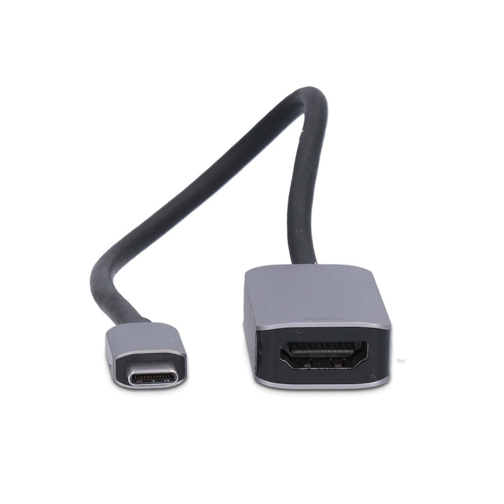 Nedis USB-C™ Adapter | USB 3.2 Gen 1 | USB-C™ Male | HDMI™ Output | 8K@60Hz | 0.20 m | Round | Nickel Plated | PVC | Black | Box in the group HOME ELECTRONICS / Cables & Adapters / HDMI / Adapters at TP E-commerce Nordic AB (C66689)