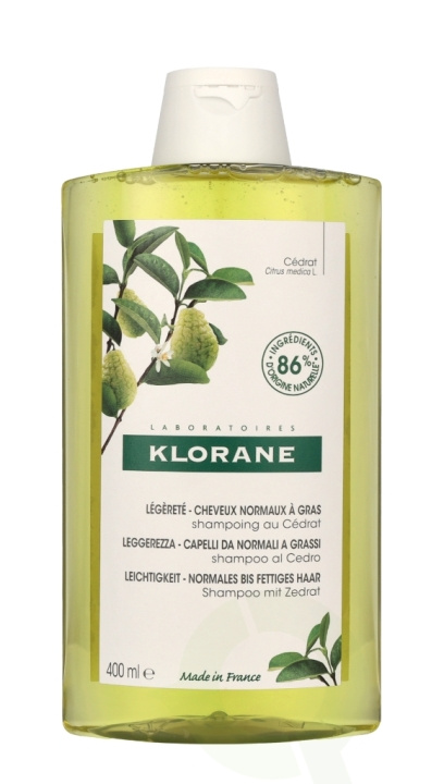 Klorane Purifying Shampoo With Citrus Pulp 400 ml Normal To Oily Hair in the group BEAUTY & HEALTH / Hair & Styling / Hair care / Schampoo at TP E-commerce Nordic AB (C66759)