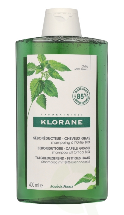 Klorane Oil Control Shampoo With Nettle 400 ml For Oily Hair in the group BEAUTY & HEALTH / Hair & Styling / Hair care / Schampoo at TP E-commerce Nordic AB (C66760)