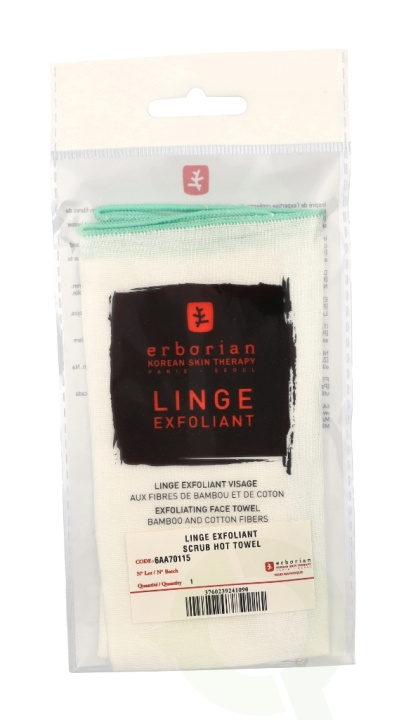 Erborian Linge Exfoliating Face Towel 0 in the group BEAUTY & HEALTH / Skin care / Face / Cleaning at TP E-commerce Nordic AB (C66775)