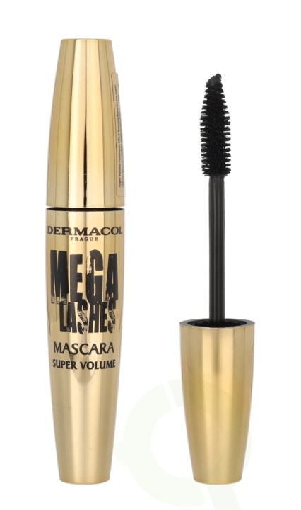 Dermacol Mega Lashes Super Volume Mascara 13 ml Black in the group BEAUTY & HEALTH / Makeup / Eyes & Eyebrows / Mascara at TP E-commerce Nordic AB (C66802)