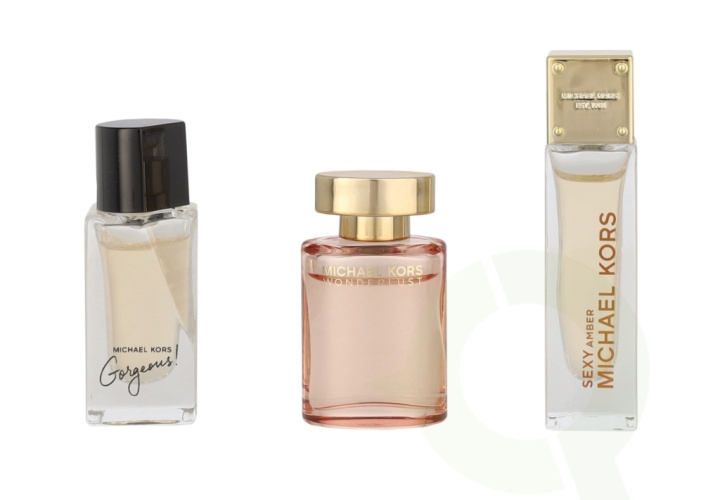 Michael Kors Miniature Collection 14 ml Edp - MK Gorgeous 5ml/MK Wonderlust 4ml/MK Sexy Amber 5ml in the group BEAUTY & HEALTH / Gift sets / Gift sets for her at TP E-commerce Nordic AB (C66876)