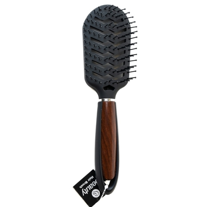 CS Beauty Vent Brush Wooden Handle in the group BEAUTY & HEALTH / Hair & Styling / Hair brushes at TP E-commerce Nordic AB (C66939)