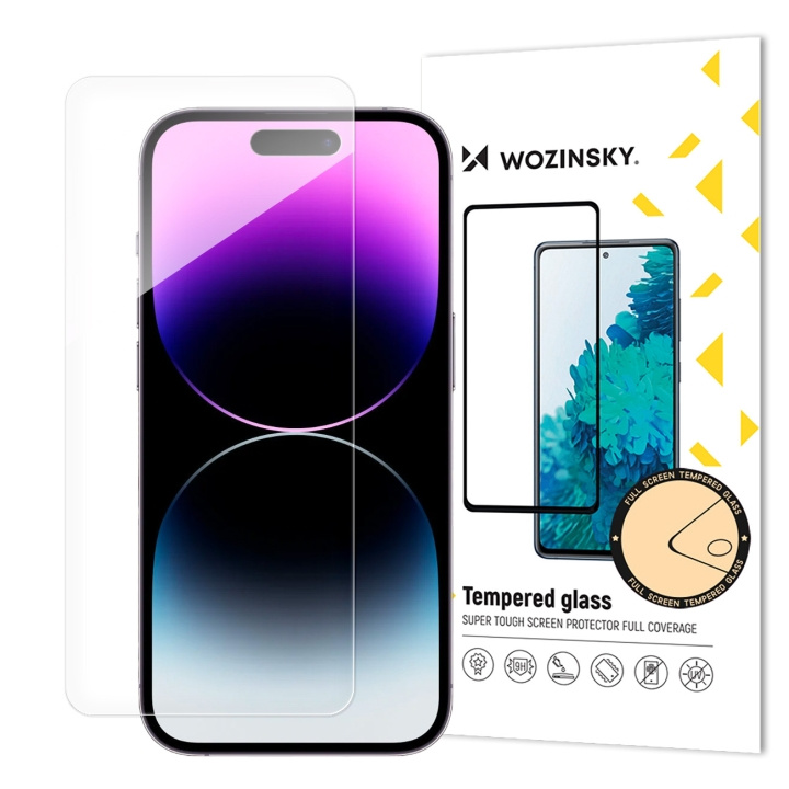 Wozinsky Skärmskydd 9H Transparent Apple iPhone 15 Pro Max in the group SMARTPHONE & TABLETS / Phone cases / Apple / iPhone 15 at TP E-commerce Nordic AB (C66968)