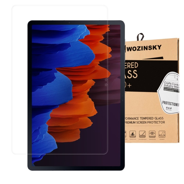 Wozinsky Skärmskydd 9H Transparent för Galaxy Tab S7+/S7 FE in the group SMARTPHONE & TABLETS / Tablet cases / Samsung tablets at TP E-commerce Nordic AB (C66989)