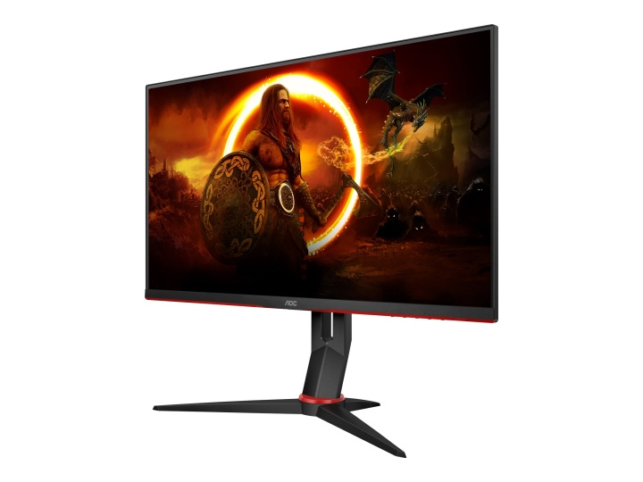 AOC Gaming Q27G2U/BK 27 2560 x 1440 (2K) HDMI DisplayPort 144Hz Pivot-skärm in the group COMPUTERS & PERIPHERALS / Computer monitor / Computer monitors at TP E-commerce Nordic AB (C66996)