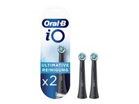 Oral B Black Extra tandborsthuvud iO Ultimate Clean in the group BEAUTY & HEALTH / Makeup / Tools & Make up set / Brushes at TP E-commerce Nordic AB (C67003)