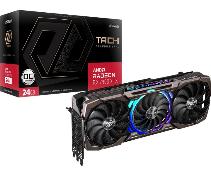 ASRock RX 7900XTX TC 24GO DDR6 retail in the group COMPUTERS & PERIPHERALS / Computer components / Graphic Cards at TP E-commerce Nordic AB (C67054)