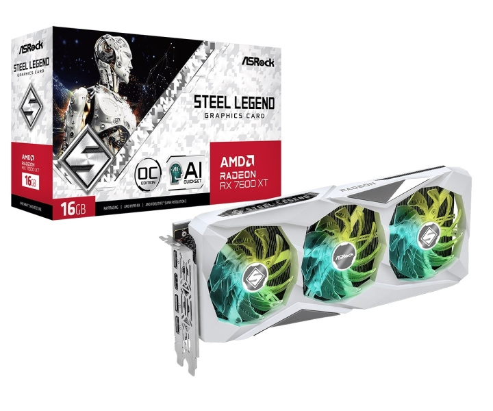 ASRock Steel Legend in the group COMPUTERS & PERIPHERALS / Computer components / Graphic Cards at TP E-commerce Nordic AB (C67065)