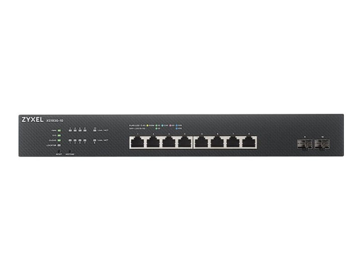 ZyXEL XS1930-10 Switch 10-port 10 Gigabit in the group COMPUTERS & PERIPHERALS / Network / Switches / 10/100/1000Mbps at TP E-commerce Nordic AB (C67197)