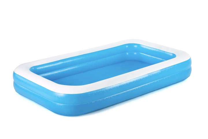 Bestway Familjepool Blå Rektangulär 305 x 183 x 46cm in the group HOME, HOUSEHOLD & GARDEN / Garden products / Pool & Accessories / Pools at TP E-commerce Nordic AB (C67386)