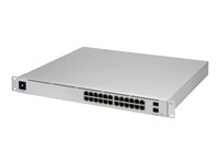 Ubiquiti UniFi Switch USW-Pro-24-POE Switch 24-port Gigabit PoE++ in the group COMPUTERS & PERIPHERALS / Network / Switches at TP E-commerce Nordic AB (C67424)