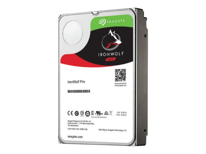 SEAGATE IronWolf Pro hårddisk ST18000NE000 18TB 3,5 SATA-600 7200rpm in the group COMPUTERS & PERIPHERALS / Computer components / Harddrives / 3.5 at TP E-commerce Nordic AB (C67426)