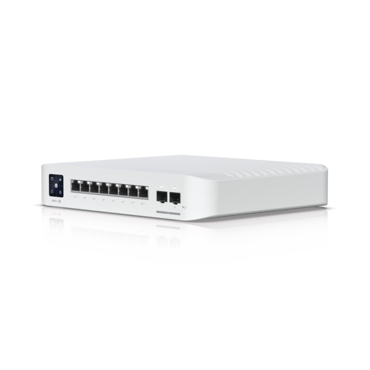 Ubiquiti UniFi Switch USW-Pro-8-POE Switch 8-Port Gigabit PoE+ in the group COMPUTERS & PERIPHERALS / Network / Switches at TP E-commerce Nordic AB (C67466)