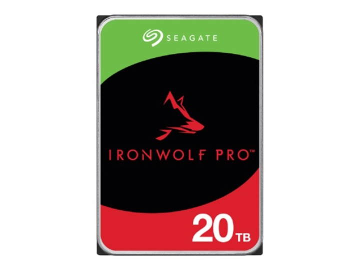 SEAGATE IronWolf Pro hårddisk ST20000NT001 20TB 3,5 SATA-600 7200 rpm in the group COMPUTERS & PERIPHERALS / Computer components / Harddrives / 3.5 at TP E-commerce Nordic AB (C67476)