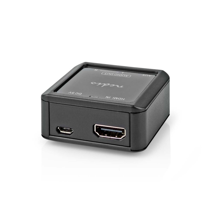 Nedis Digital Audio Converter | 1-way | Connection input: HDMI™ Input | Connection output: 2x (2x RCA Female) / 3.5 mm | Automatic | Anthracite in the group HOME ELECTRONICS / Cables & Adapters / Audio Digital at TP E-commerce Nordic AB (C67488)