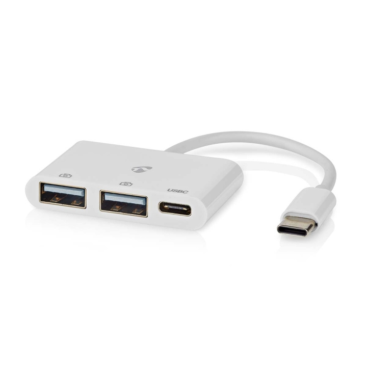 Nedis USB Hub | 1x USB-C™ | 1x USB-C™ / 2x USB 2.0 A Female | 3 port(s) | USB Powered in the group COMPUTERS & PERIPHERALS / Computer accessories / USB-Hubs at TP E-commerce Nordic AB (C67503)