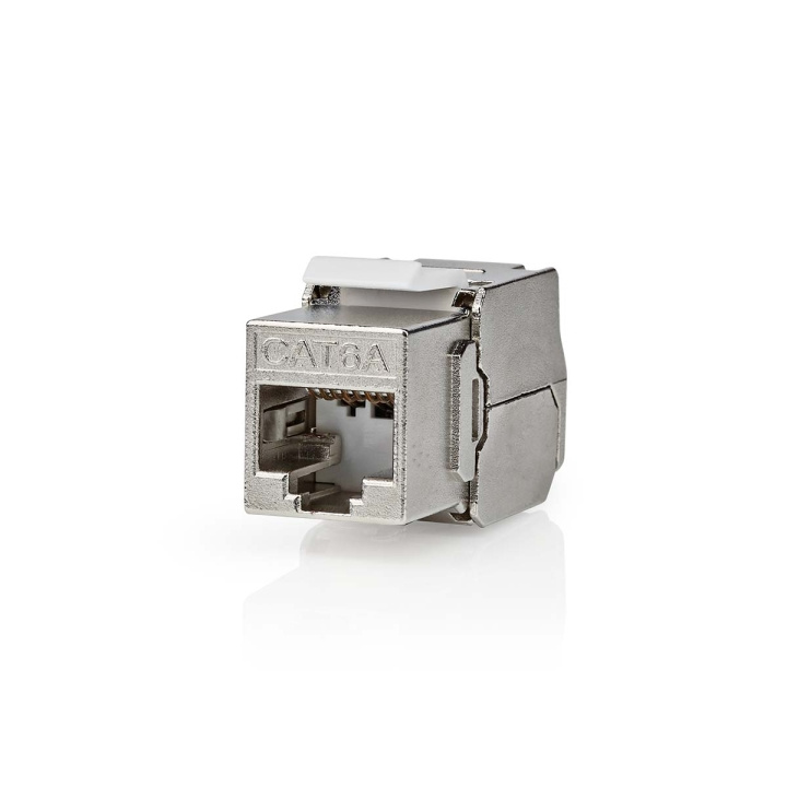 Nedis Keystone | CAT6a | RJ45 Female | S/FTP | Metal | Box in the group COMPUTERS & PERIPHERALS / Computer cables / Network cables / Adapters & Conductor joints at TP E-commerce Nordic AB (C67512)