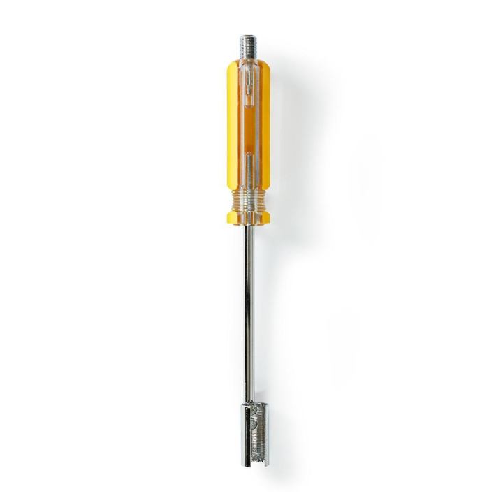 Nedis Antenna Cable Installation Tool | Screw Driver | Transparent / Yellow | ABS in the group HOME ELECTRONICS / Cables & Adapters / Antenna cables & Accessories / Accessories at TP E-commerce Nordic AB (C67573)