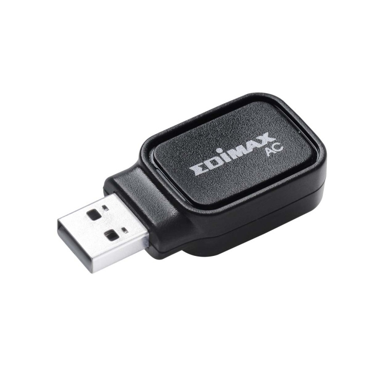 Edimax AC600 Wi-Fi Dual-Band Directional High Gain USB Adapter in the group COMPUTERS & PERIPHERALS / Network / Network cards / USB wireless at TP E-commerce Nordic AB (C67586)