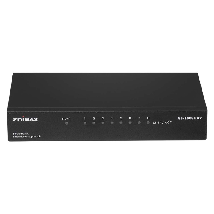 Edimax 8-Port Gigabit Desktop Switch in the group COMPUTERS & PERIPHERALS / Network / Switches / 10/100/1000Mbps at TP E-commerce Nordic AB (C67599)