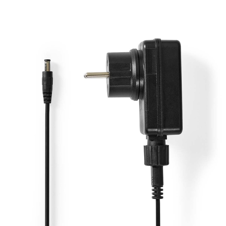 Nedis Universal AC Power Adapter | 24 W | 12 V DC | 1.80 m | 2.0 A | 1 plug(s) | Black in the group HOME, HOUSEHOLD & GARDEN / Electricity & Lighting / Power adapters at TP E-commerce Nordic AB (C67627)