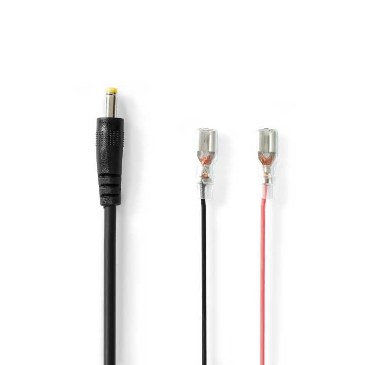 Nedis Power Cable | DC Female | Open | Straight | Straight | Copper | 2.00 m | Round | PVC | Black | Gift Box in the group COMPUTERS & PERIPHERALS / Computer cables / Internal / Power cables & Adapters at TP E-commerce Nordic AB (C67628)