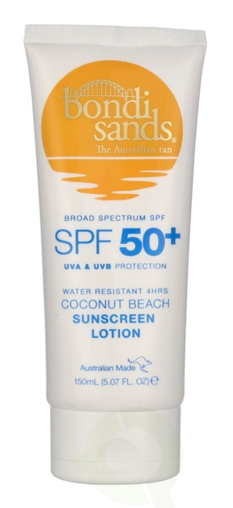 Bondi Sands Sunscreen Lotion SPF50+ 150 ml Coconut in the group BEAUTY & HEALTH / Skin care / Tanning / Sunscreen at TP E-commerce Nordic AB (C67708)