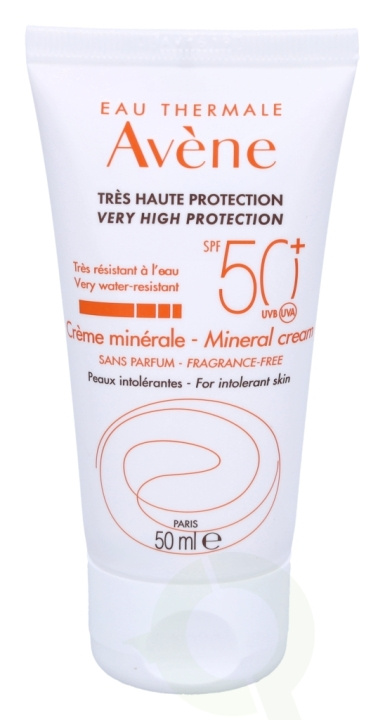 Avene Sun Care Mineral Cream SPF50+ 50 ml in the group BEAUTY & HEALTH / Skin care / Tanning / Sunscreen at TP E-commerce Nordic AB (C67730)