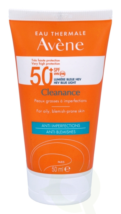 Avene Cleanance Solar SPF50+ 50 ml in the group BEAUTY & HEALTH / Skin care / Tanning / Sunscreen at TP E-commerce Nordic AB (C67732)