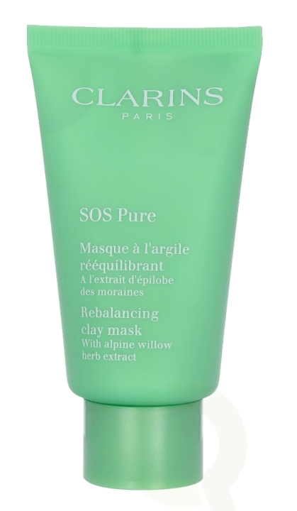 Clarins SOS Pure Rebalancing Clay Mask 75 ml in the group BEAUTY & HEALTH / Skin care / Face / Masks at TP E-commerce Nordic AB (C67740)