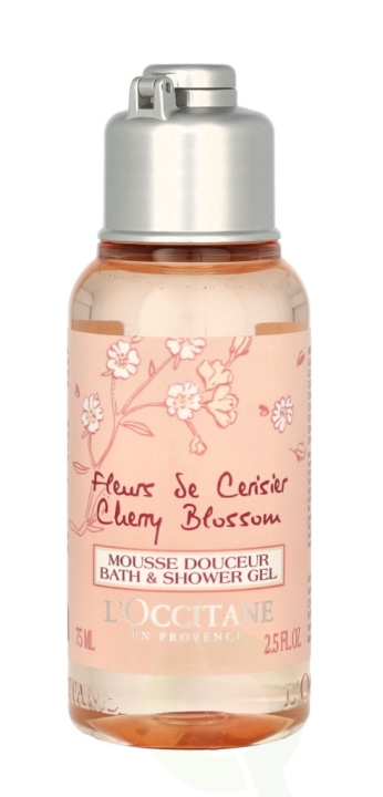 L\'Occitane Cherry Blossom Bath & Shower Gel 75 ml in the group BEAUTY & HEALTH / Skin care / Body health / Bath & Shower gels at TP E-commerce Nordic AB (C67747)