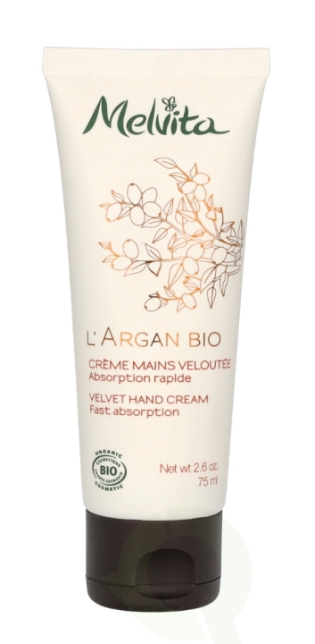 Melvita L\'Argan Bio Velvety Hand Cream 75 ml in the group BEAUTY & HEALTH / Manicure / Pedicure / Hand Creams at TP E-commerce Nordic AB (C67791)