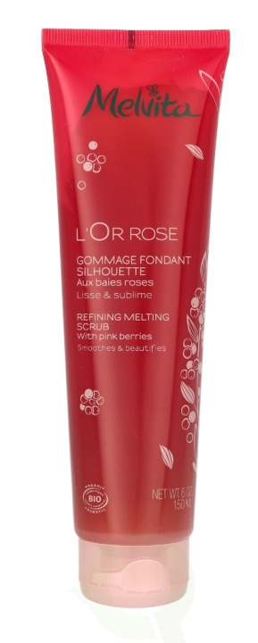 Melvita L\'Or Rose Refining Scrub 150 ml in the group BEAUTY & HEALTH / Skin care / Body health / Body lotion at TP E-commerce Nordic AB (C67793)