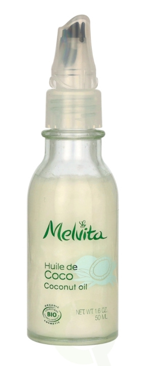 Melvita Coconut Oil 50 ml Dry And Damaged Hair in the group BEAUTY & HEALTH / Skin care / Body health / Body oil at TP E-commerce Nordic AB (C67799)