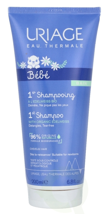 Uriage Bebe 1st Shampoo 200 ml in the group BEAUTY & HEALTH / Hair & Styling / Hair care / Schampoo at TP E-commerce Nordic AB (C67809)